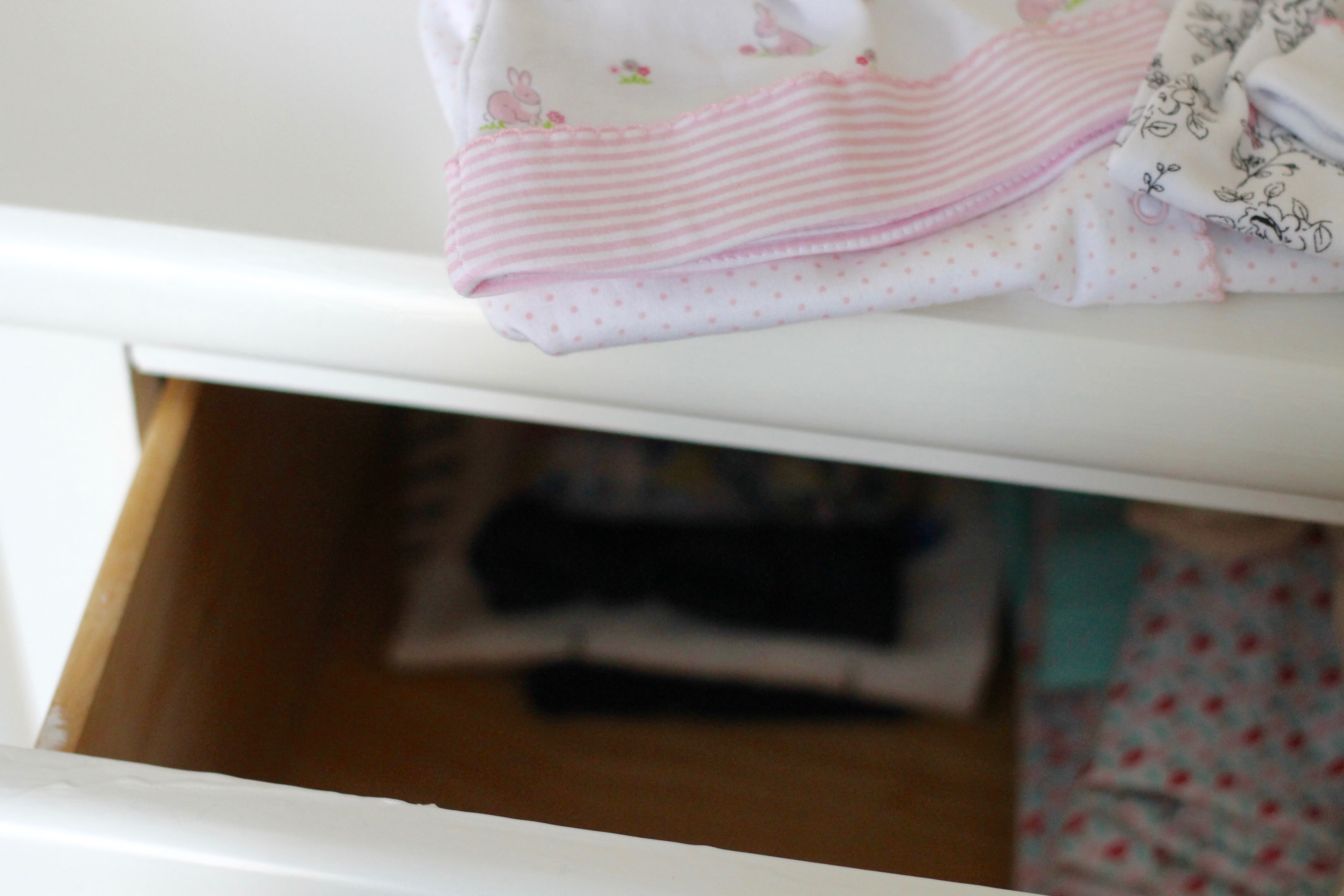 Simple bedroom bureau makeover for baby's nursery | Market Street Petite blog