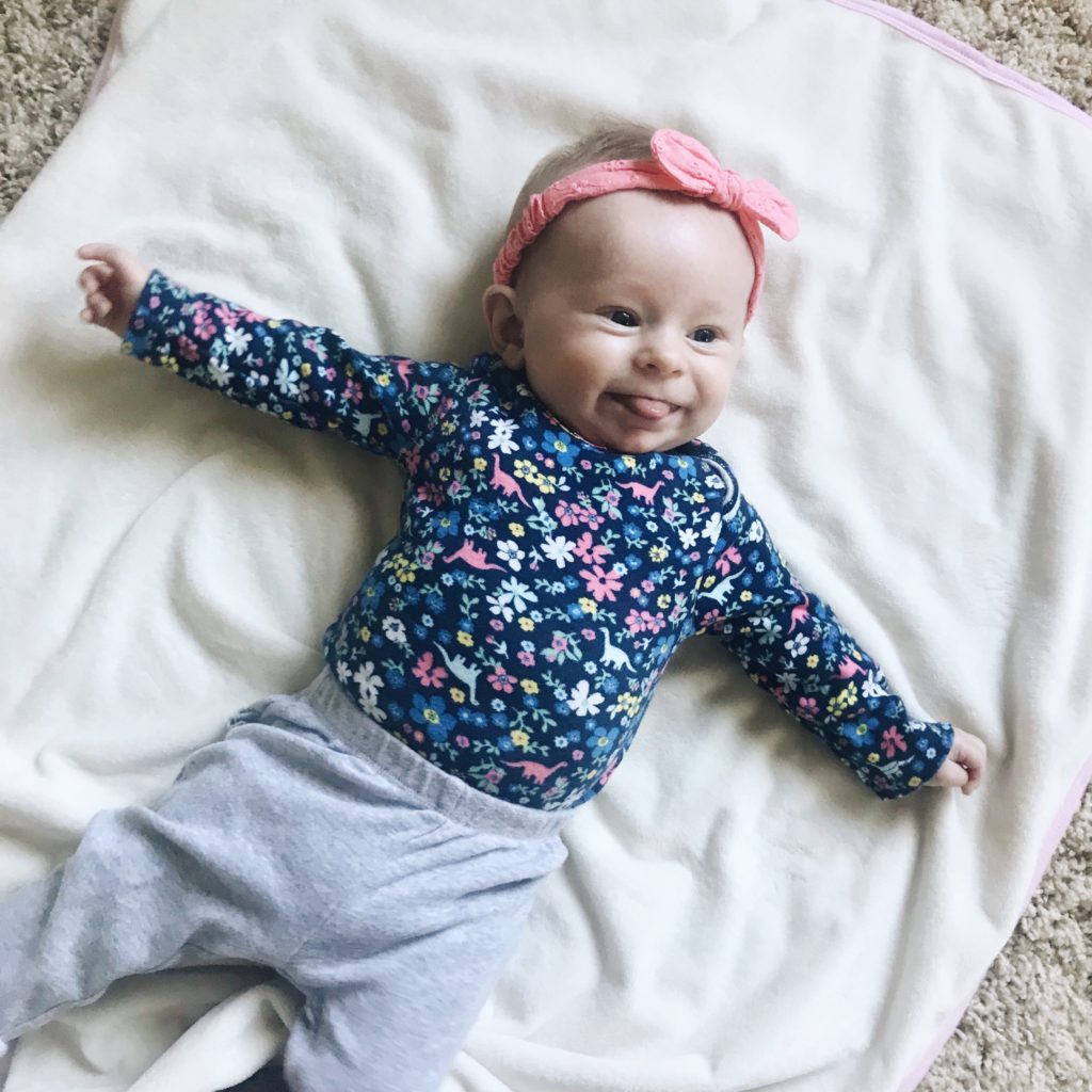 Baby Update: Sloane at Four Months Old - favorite things