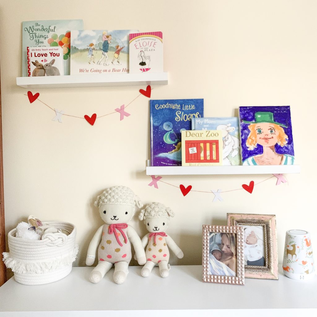 Valentine's Day decor for your baby girl's nursery | Market Street Petite