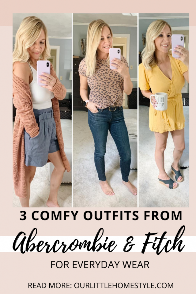 3 Comfy Outfits from Abercrombie & Fitch for Everyday Wear | Read more on ourlittlehomestyle.com